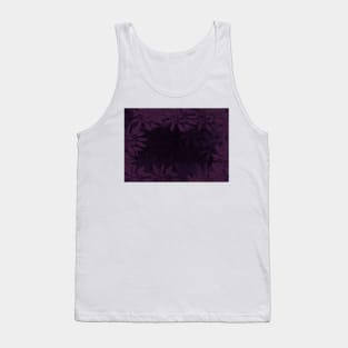 Purple leaves Tank Top